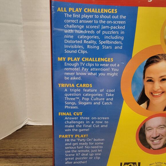 Scene It? TV Trivia DVD Game - SEALED - Picture 3 of 4